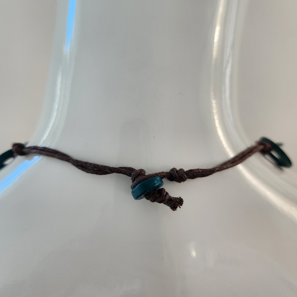Paparazzi Teal Loop Necklace & Earring Set - Picture 10 of 13